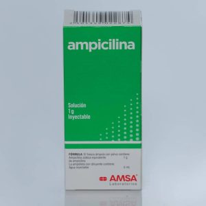 Ampicilina 1 g / 5 mL
