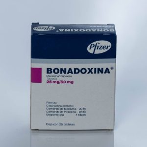 Bonadoxina (Meclozina / Piridoxina 25 mg / 50 mg)