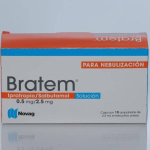 Bratem (Ipratropio / Salbutamol 0.5 mg / 2.5 mg)