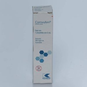 Comvufen (Fenitoína Sódica 250 mg / 5 mL)