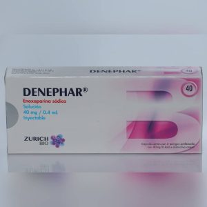 Denephar (Enoxaparina Sódica 40 mg / 0.4 mL)
