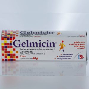 Gelmicin (Betametasona / Gentamicina / Clotrimazol 0.05 g / 0.10 g / 1.00 g / 100.00 g)