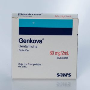 Genkova (Gentamicina 80 mg / 2 mL)