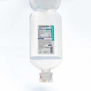 Hartmann Alpha (Cloruro de Sodio 0.600 g / Cloruro de Potasio 0.030 g / Cloruro de Calcio Dihidratado 0.020 g / Lactato de Sodio 0.310 g / 500 mL)