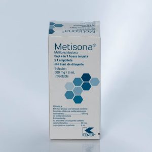 Metisona (Metilprednisolona 500 mg / 8 mL)